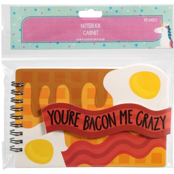 *3/$15* "You're BACON Me Crazy" Notebook - Picture 3 of 3